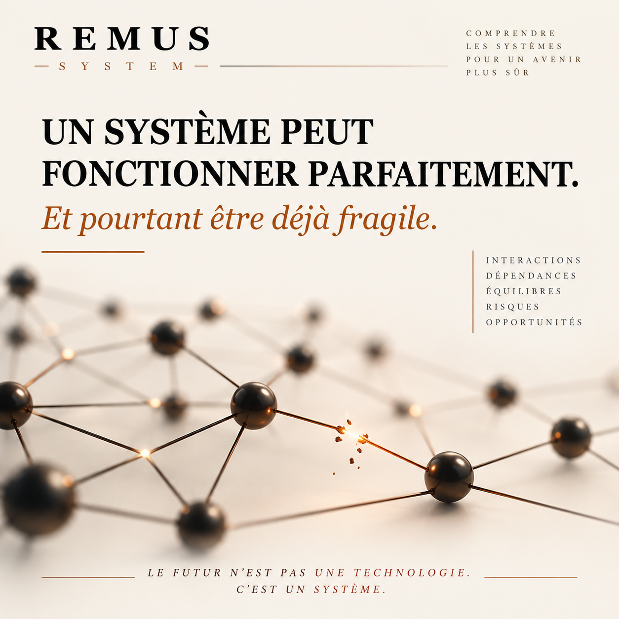 Identité visuelle du site REMUS SYSTEMS